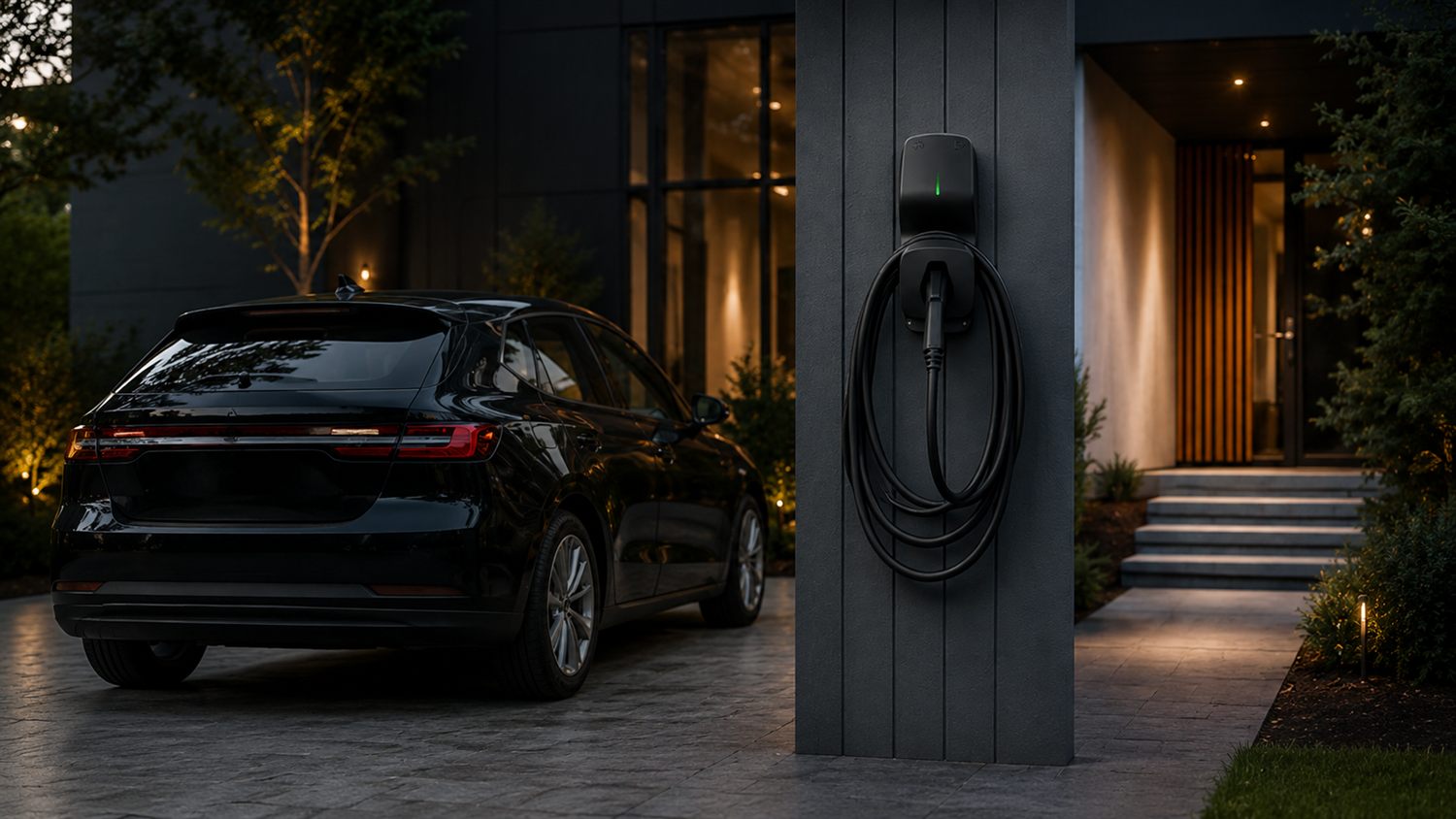 Borne de recharge pour véhicule électrique