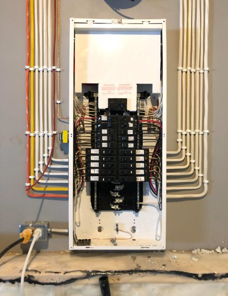 Rénovation complète et panneau électrique